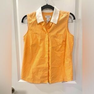 Liz Golf Size Small Collared Top